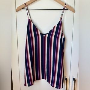 Striped Socialite tank